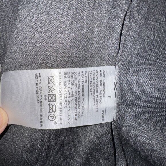 Banana Republic Gray Cold Shoulder Sheath Dress Womens 6 - Picture 4 of 5